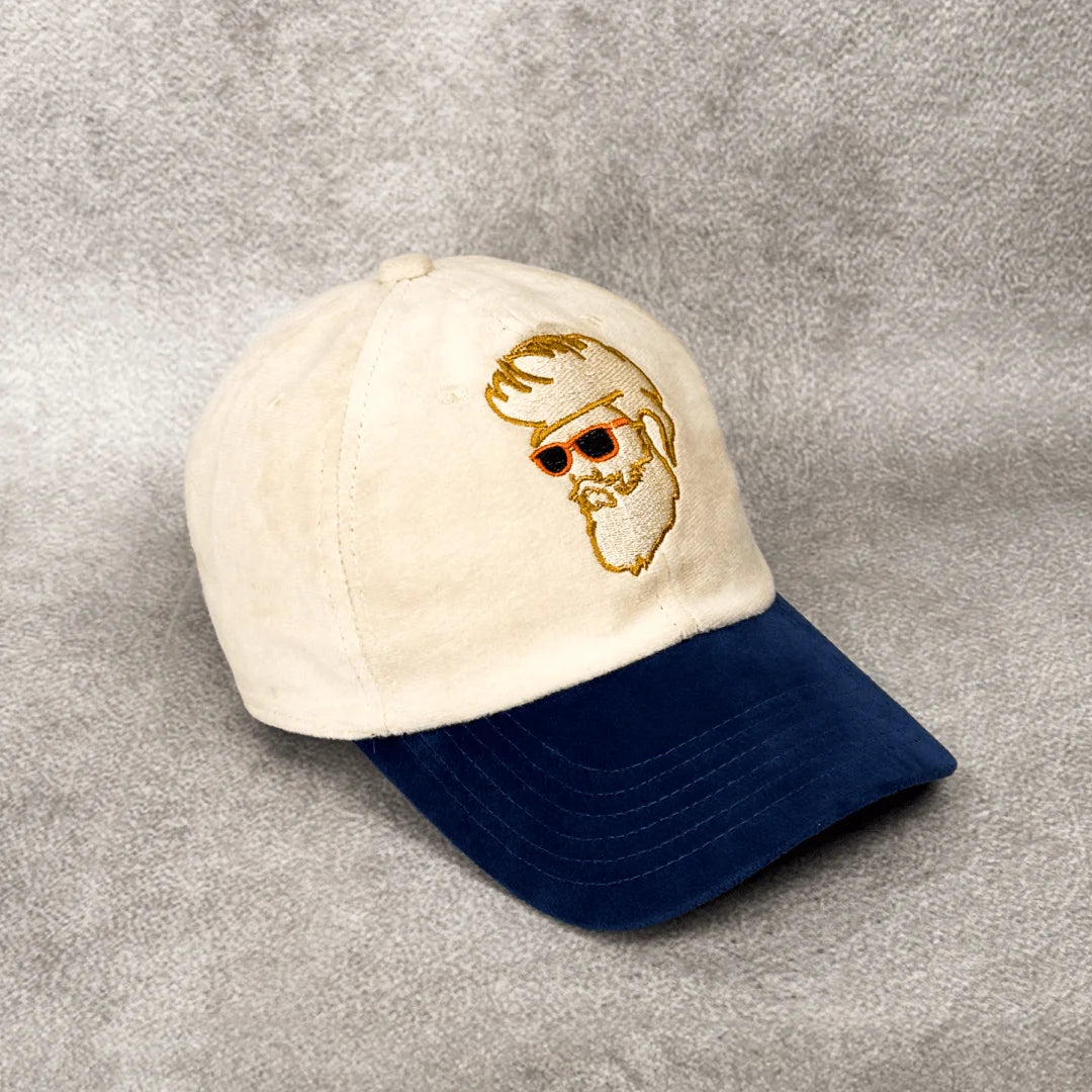 WS X Beige & Blue Cap