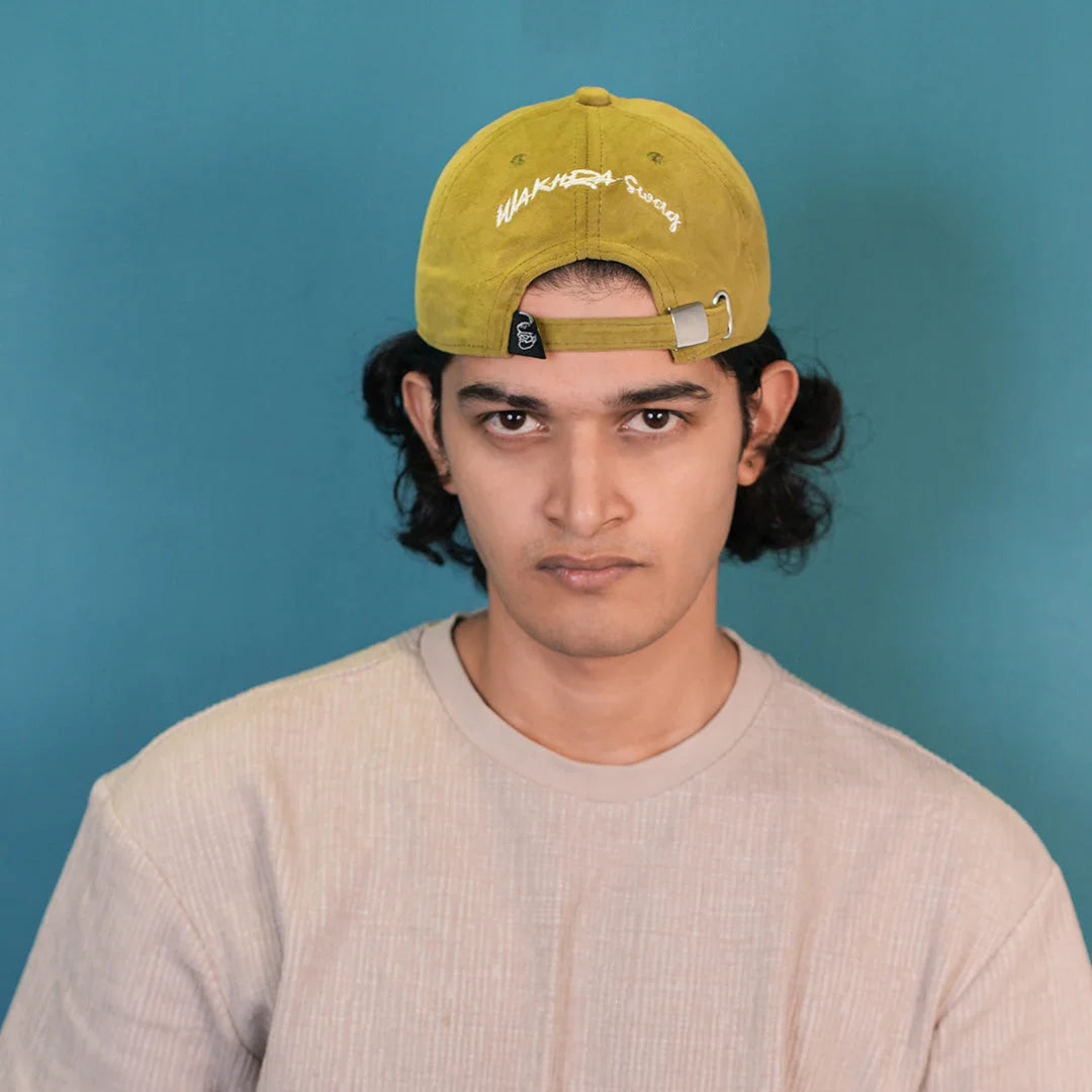WS X Olive Green Suede Cap