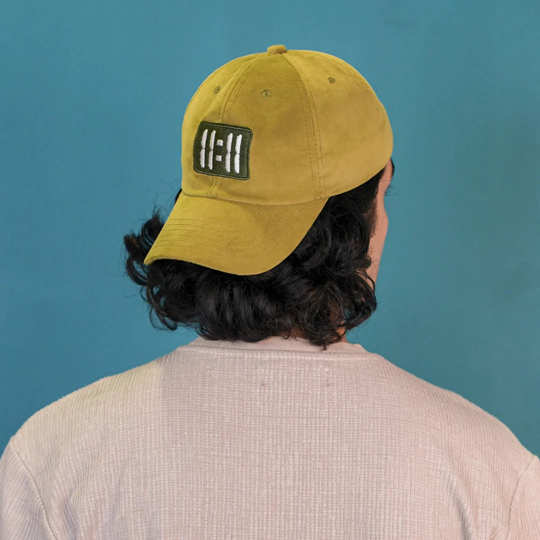 WS X Olive Green Suede Cap