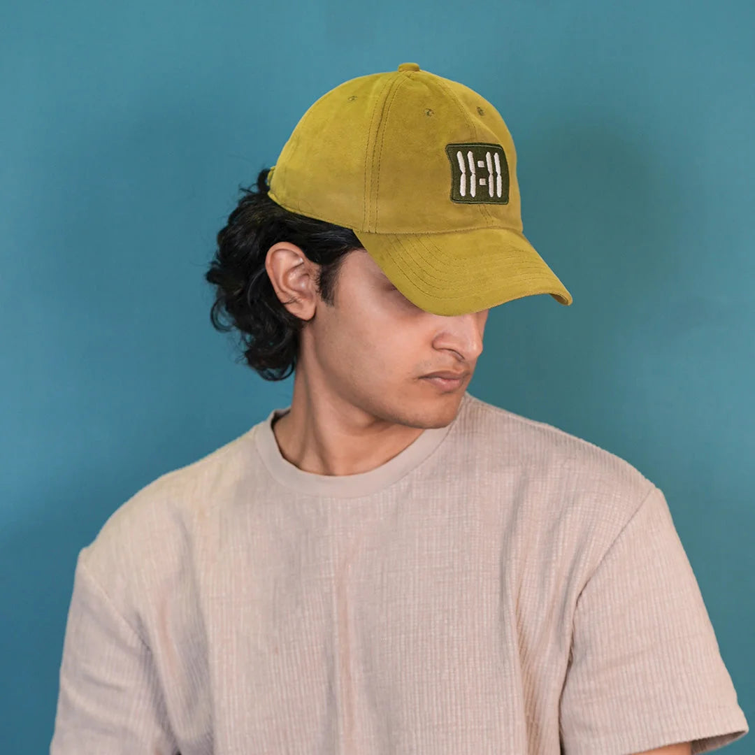 WS X Olive Green Suede Cap