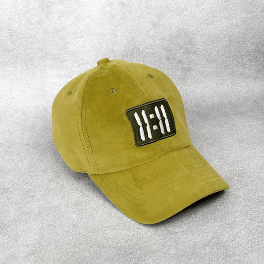 WS X Olive Green Suede Cap