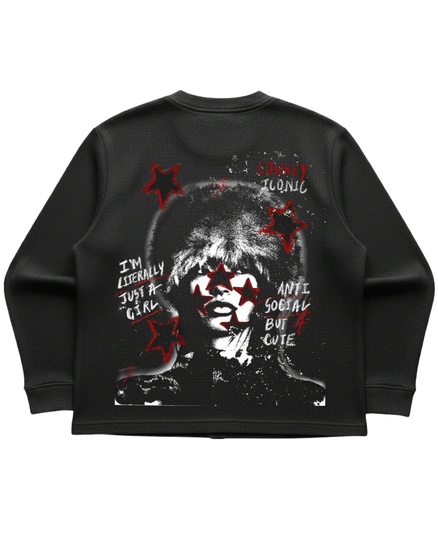 Lowkey Iconic Waffle Tee
