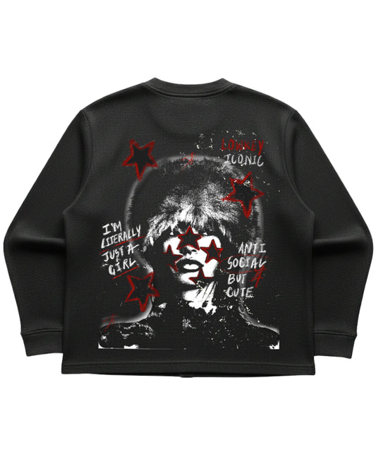 Lowkey Iconic Waffle Tee
