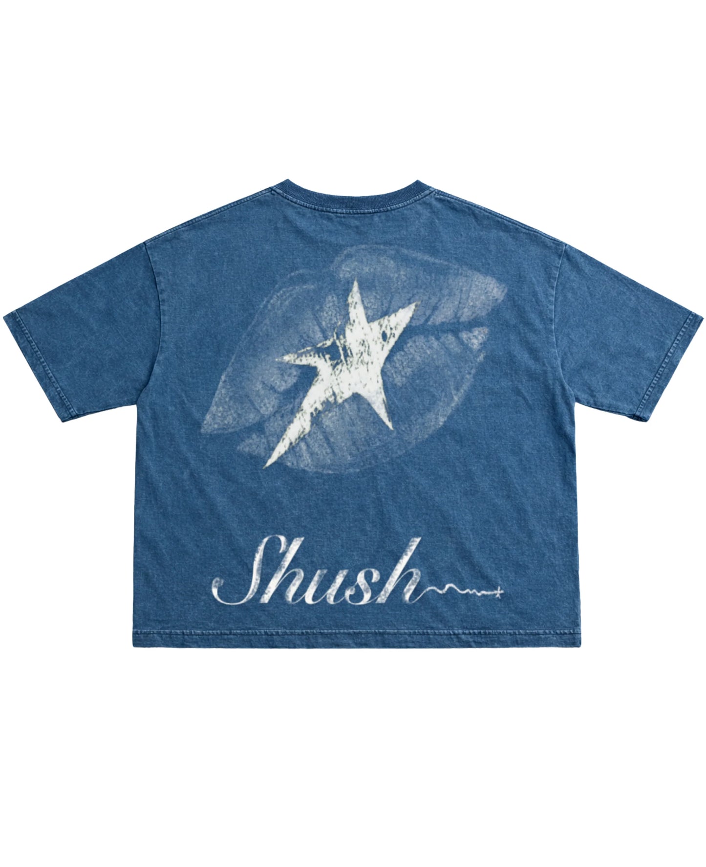 Shush™ Denim Washed Boxy TEE