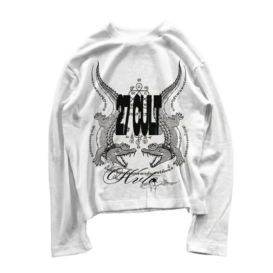 27 CULT WAFFLE TEE KNIT