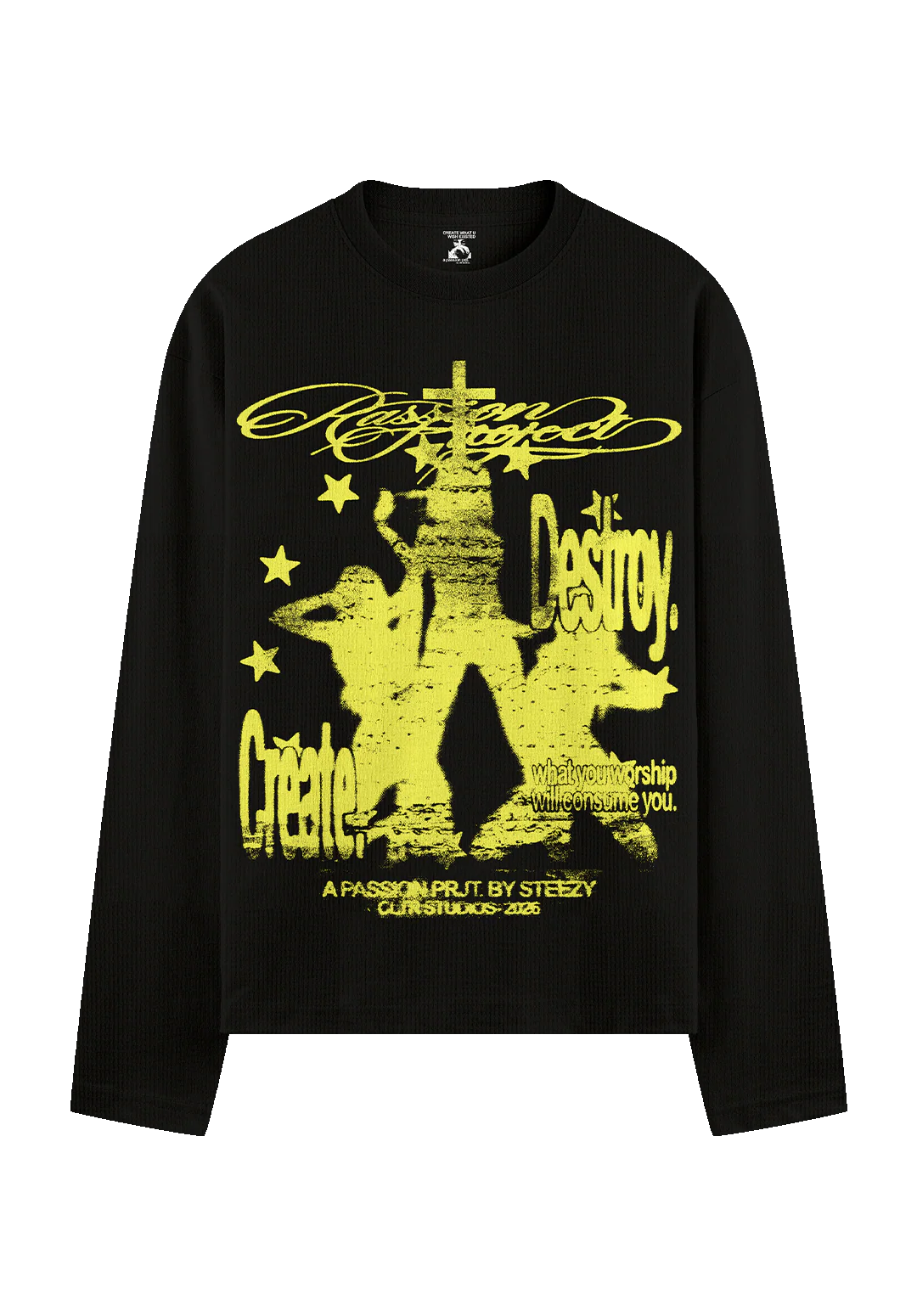 CONSUME- WAFFLE TEE 009