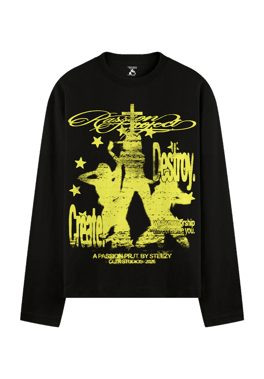 CONSUME- WAFFLE TEE 009