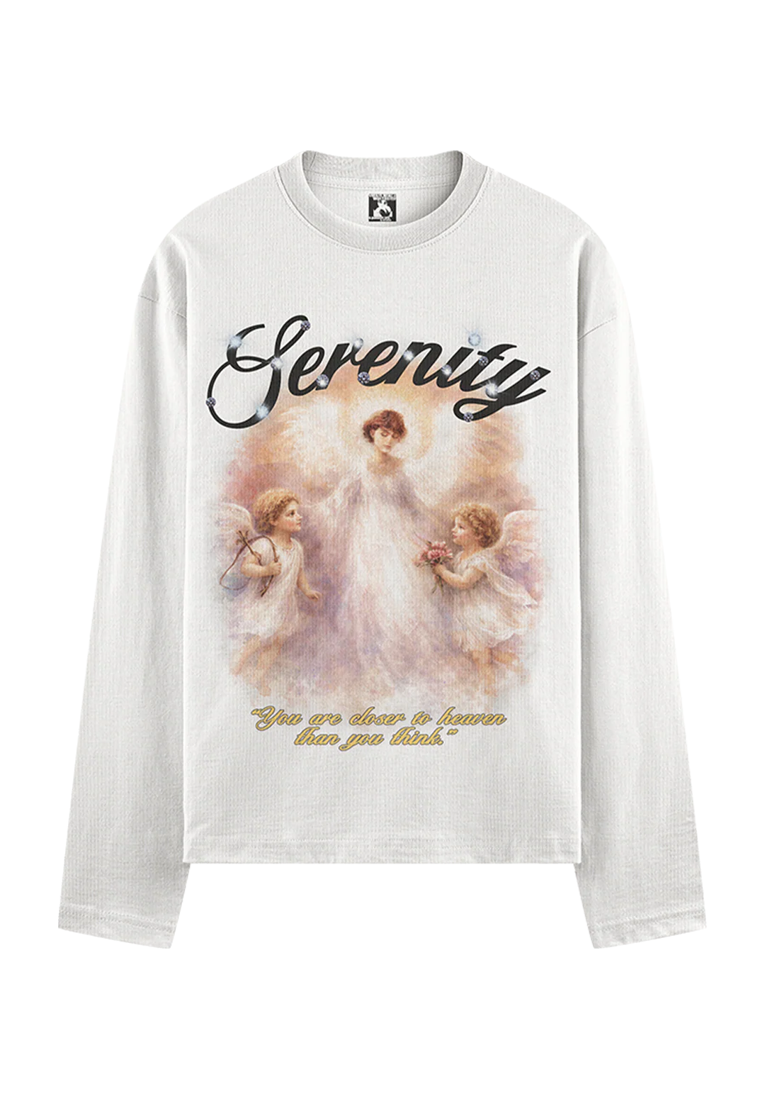SERENITY- 011 WAFFLE TEE