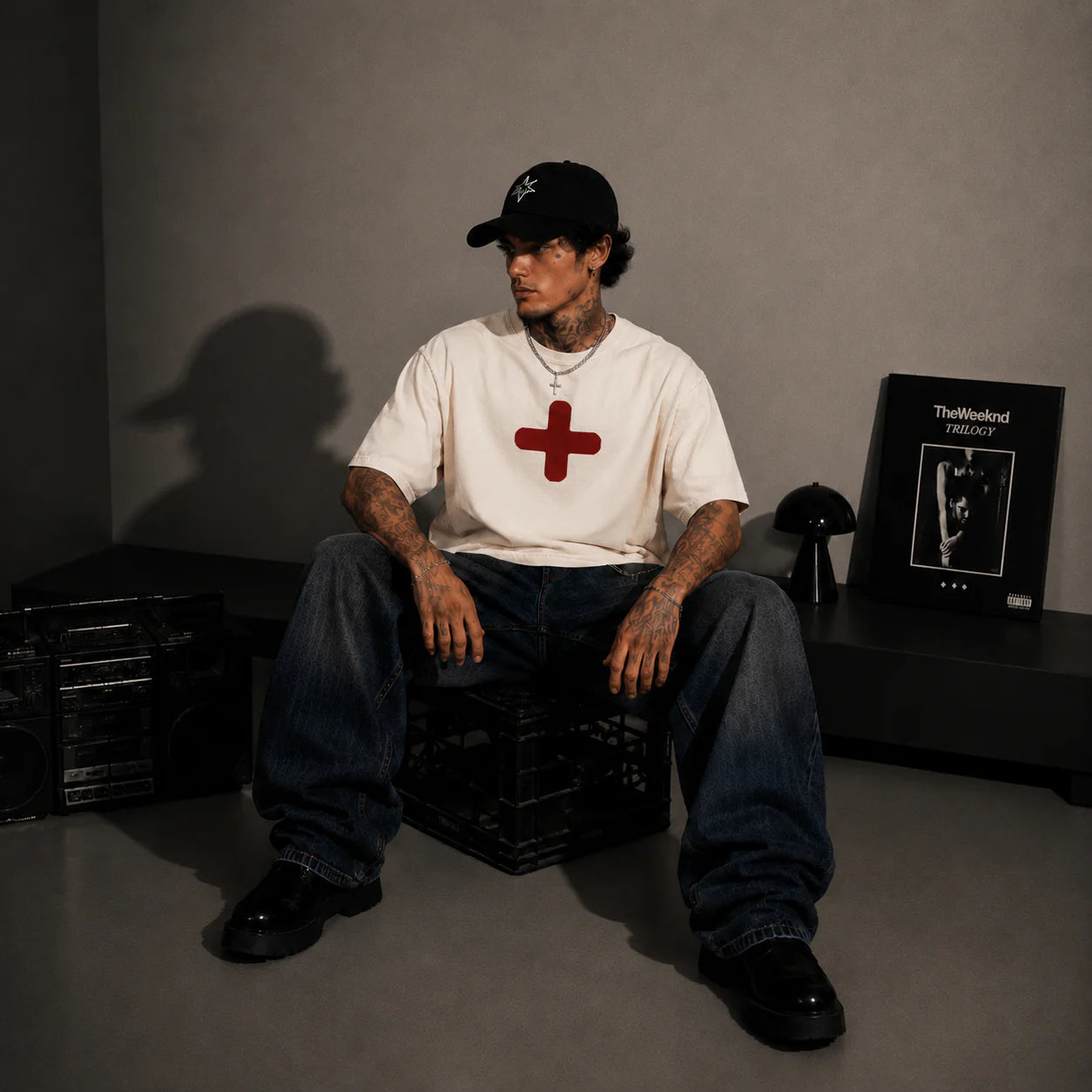 Smoke Signal Boxy Fit TEE