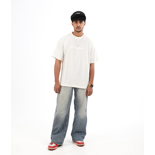DRIP FUEL ESSENTIALS WHITE TEE