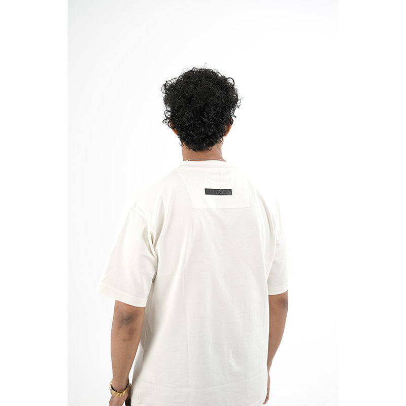 DRIP FUEL ESSENTIALS WHITE TEE